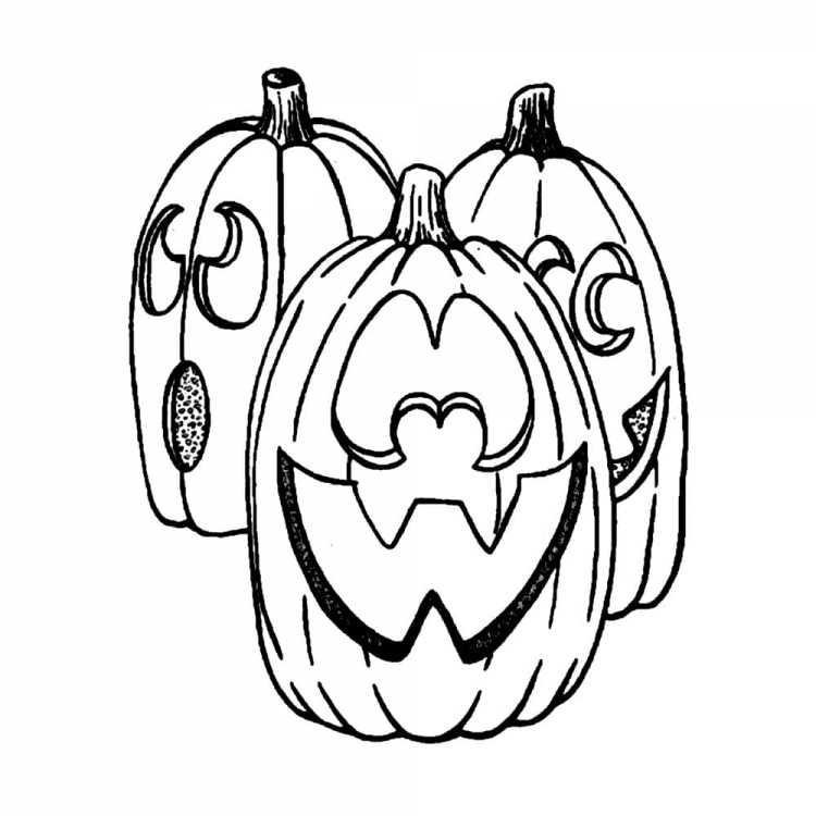 Раскраска Хэллоуин