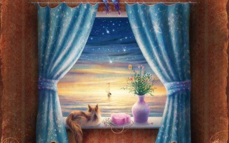 Сказочное окно в детской