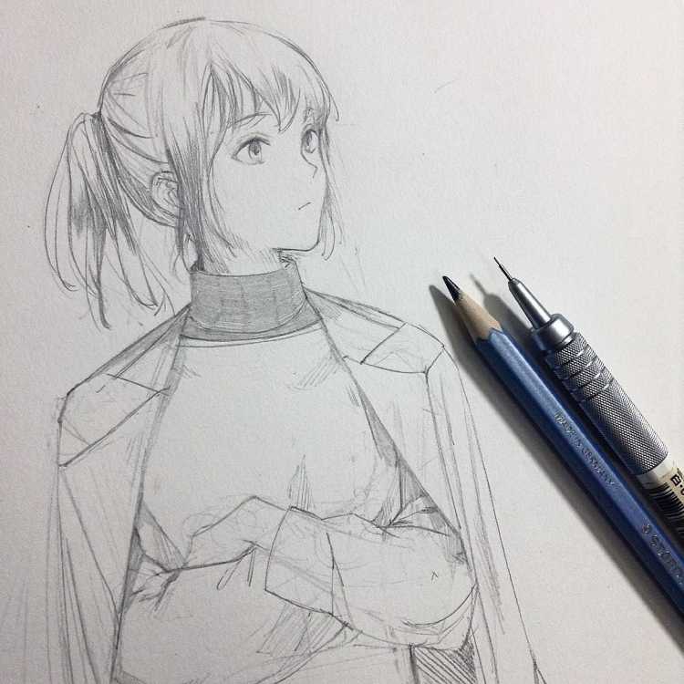 Наброски мангак