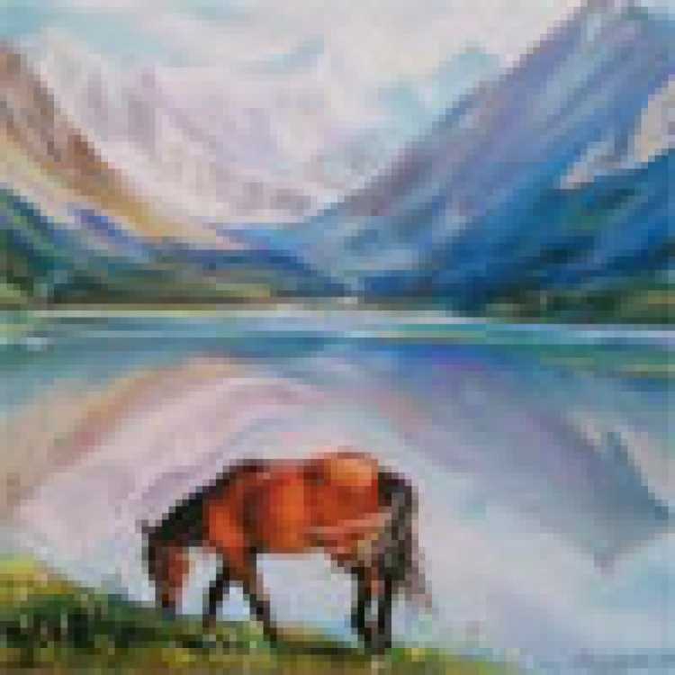 Природа Казахстана рисунки