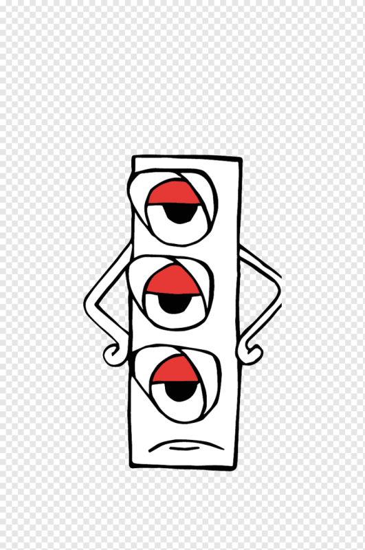 Светофор раскраска
