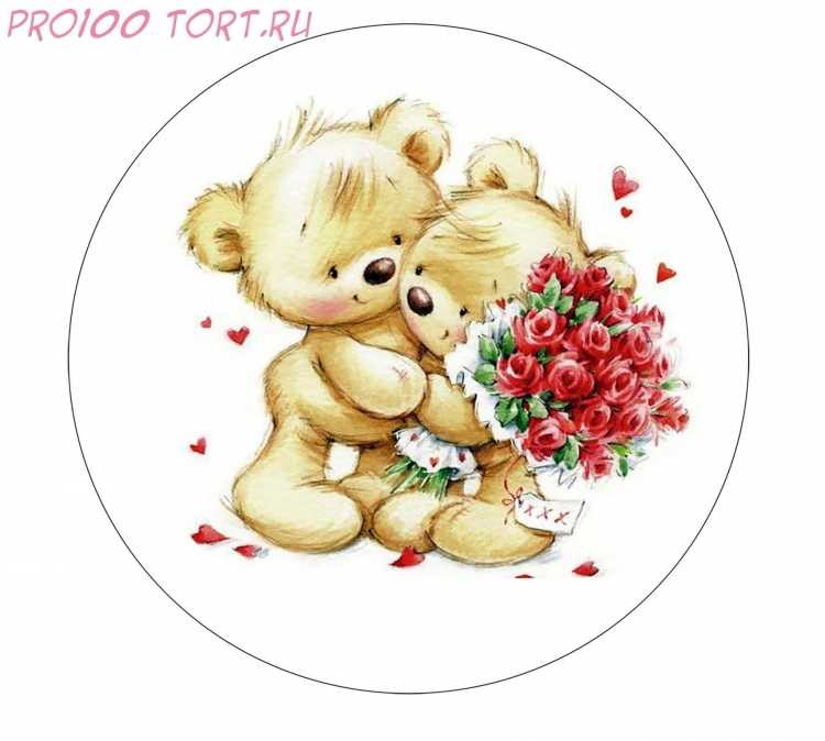 Мишки от художника Марины Федотовой.