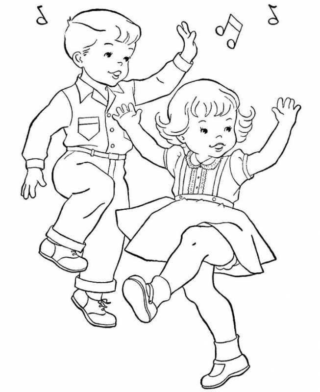 Раскраски на тему Дружба