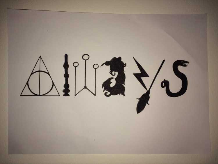 Рисунки на тему Гарри Поттер