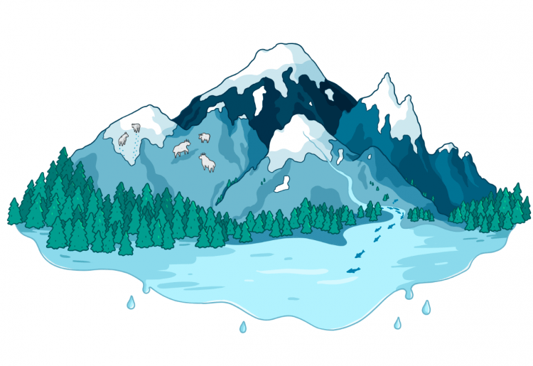 Ледники мультяшные