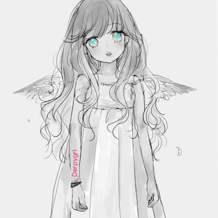 Нарисовать аниме Мика