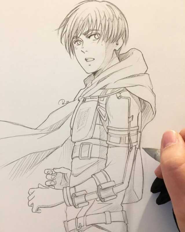 Атака титанов Манга армин