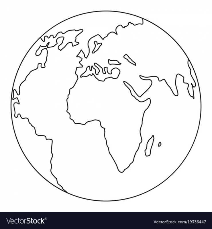 Планета земля раскраска для детей