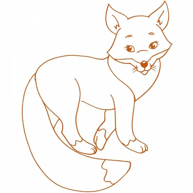 Пришвин Лисичкин хлеб раскраска