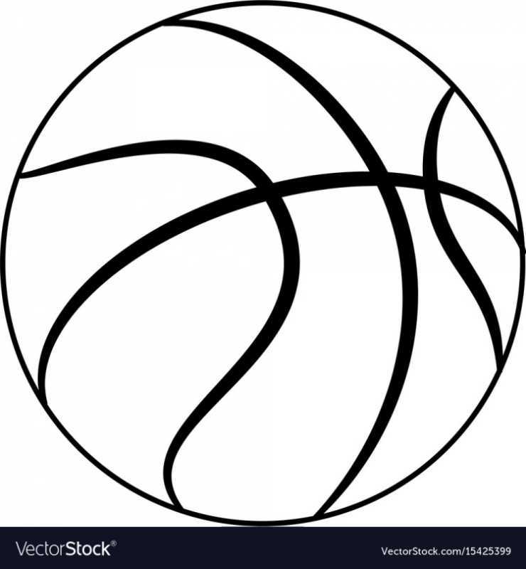 Мячик: раскраска