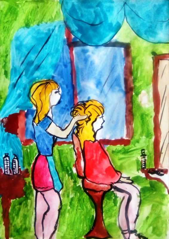 Моя профессия актриса рисунок