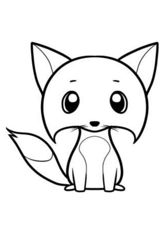 Рисунки для срисовки животные легкие