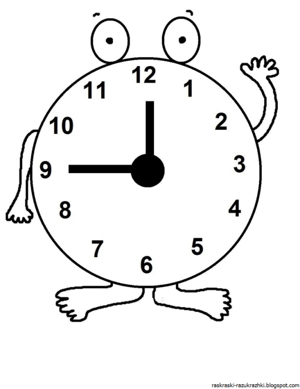 Макет часов