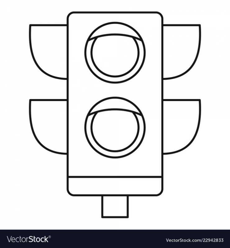 Муляж светофора для детей
