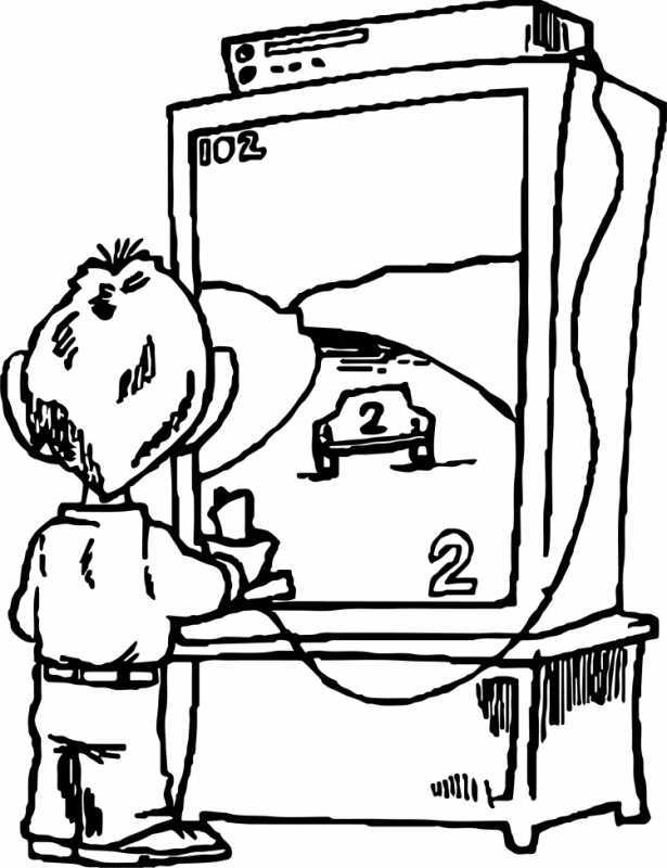 Интернет раскраска