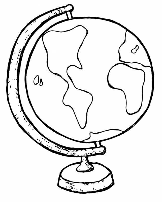 Планета земля раскраска для детей 5 лет