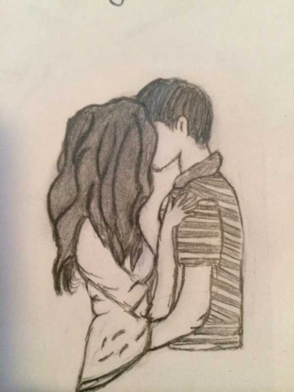 Рисунки про любовь девушки с парнем