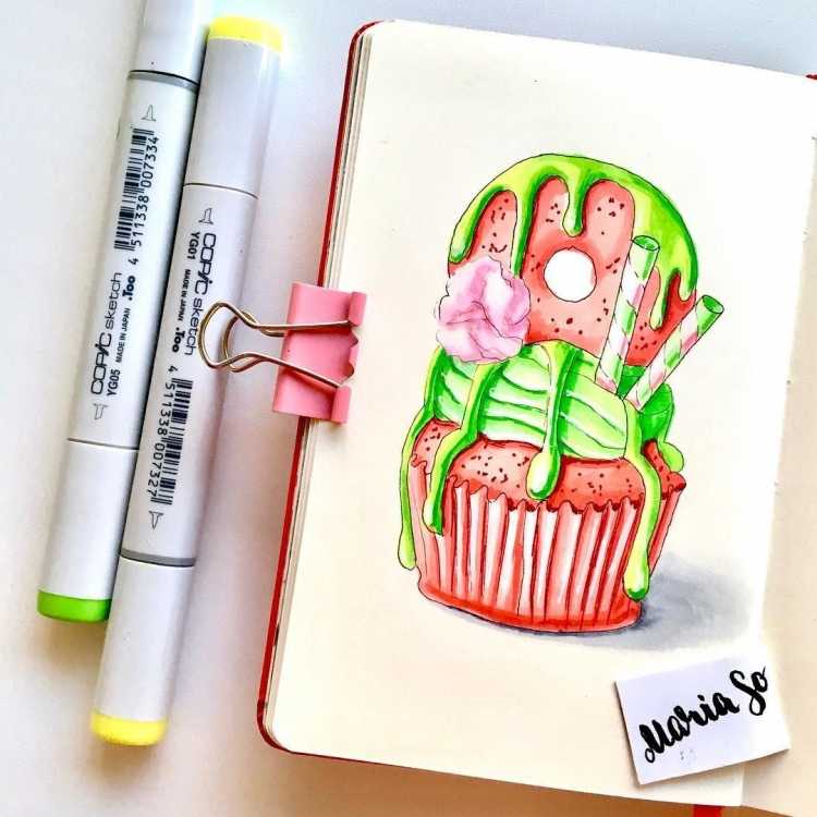 Фломастеры для скетчбука