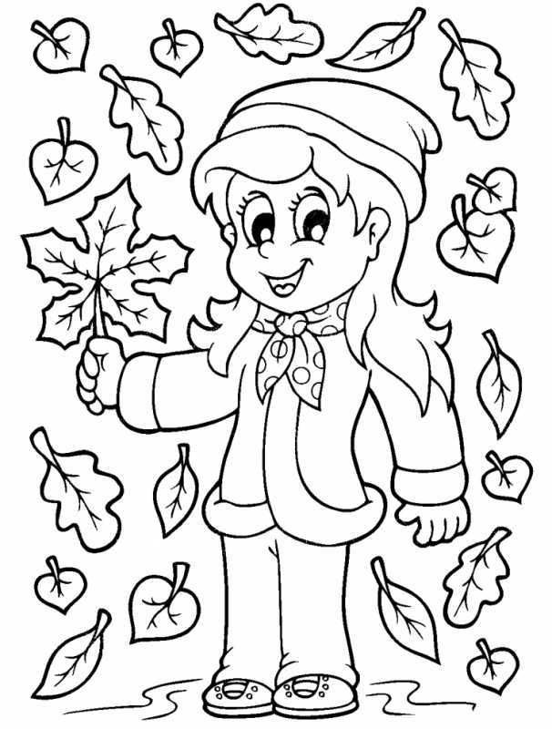 Осенние раскраски антистресс