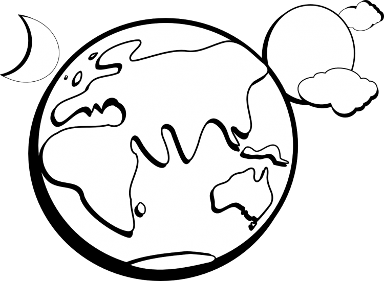 Неделя земли раскраски