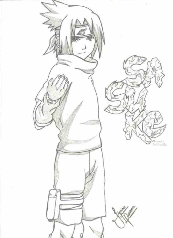 Саске поэтапно