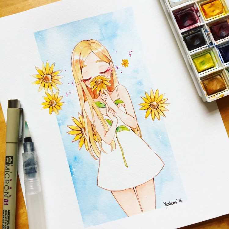 Арты для рисования для начинающих