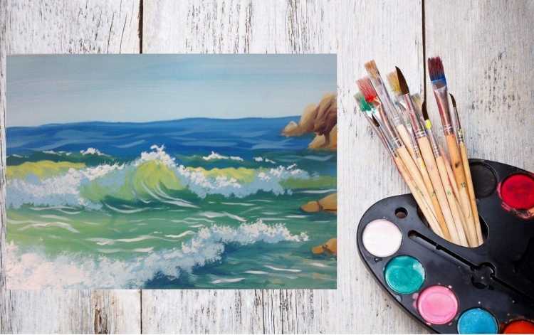 Уроки рисования гуашью