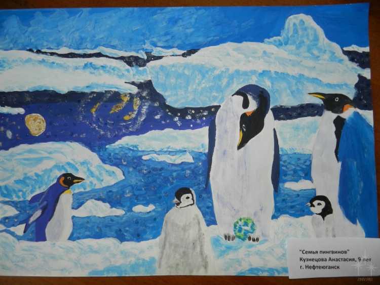 Арктика глазами детей 12 лет