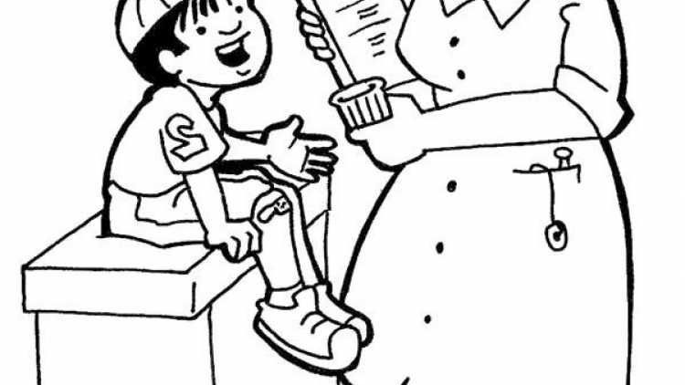 Раскраски профессии для детей 4-5 лет