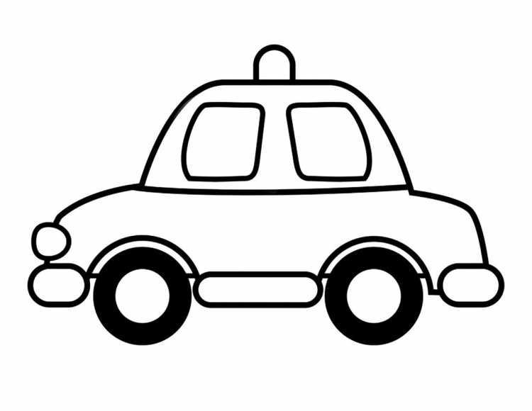 Машина раскраска для детей