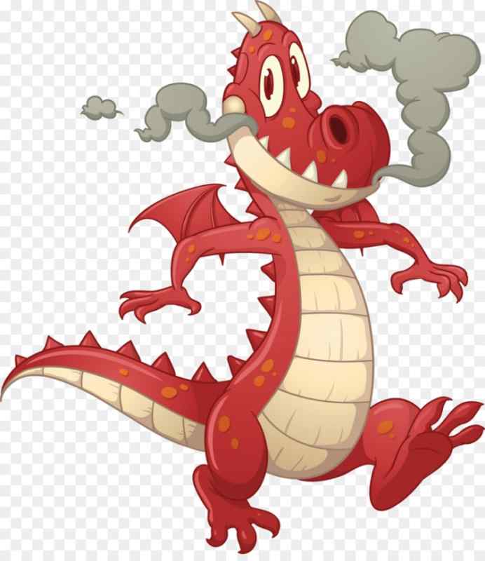 Раскраска дракон