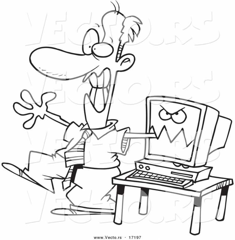 Раскраска мой компьютер