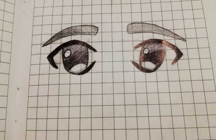 Пиксель арт аниме