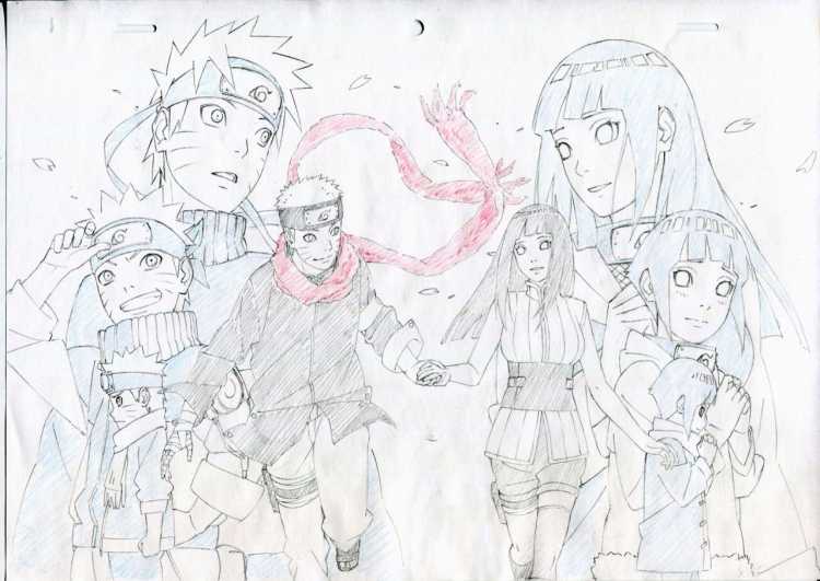 Хината Наброски Кишимото