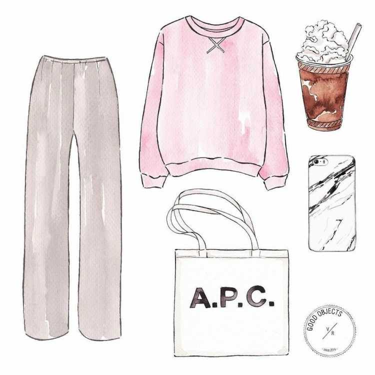 Красивая и легкая одежда для срисовки