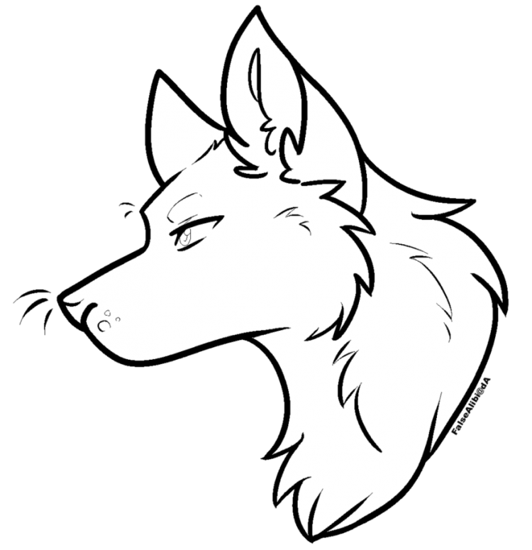 Раскраска волк и ягненок