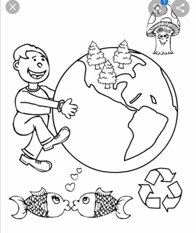 Раскраски Earth Day