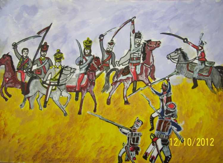 Батальное сражение изо Бородино