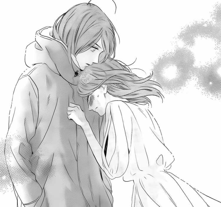 Аниме парочки карандашом