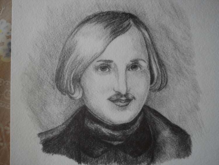 Николай Васильевич Гоголь фан арт