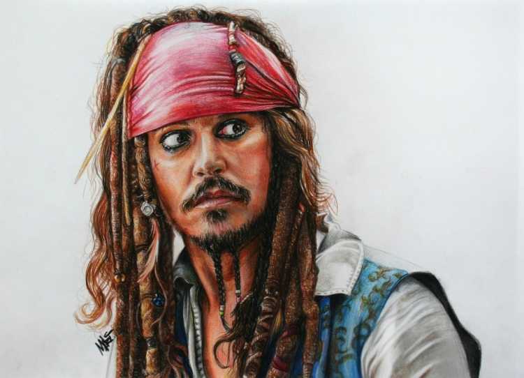 Капитан Джек Воробей арт