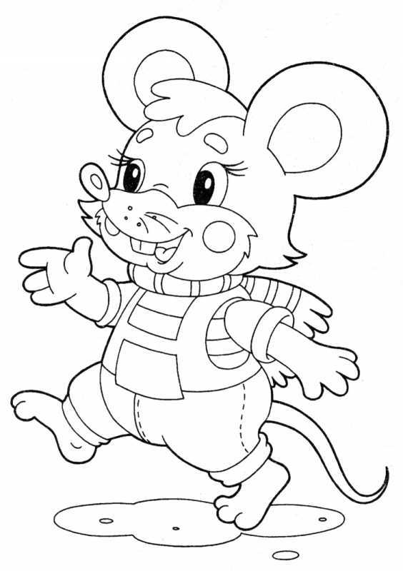 Мышь для распечатки