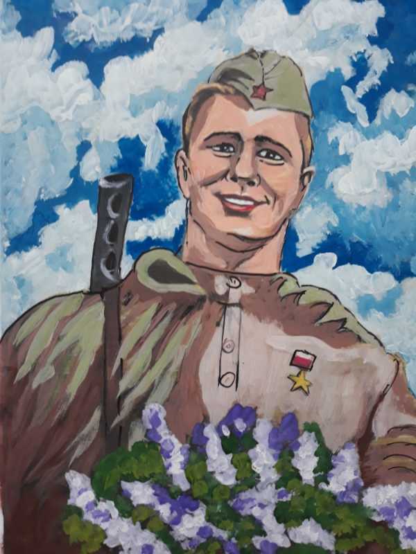 Рисунок день Победы глазами детей