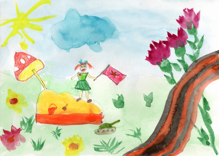 Конкурс рисунков мое счастливое детство