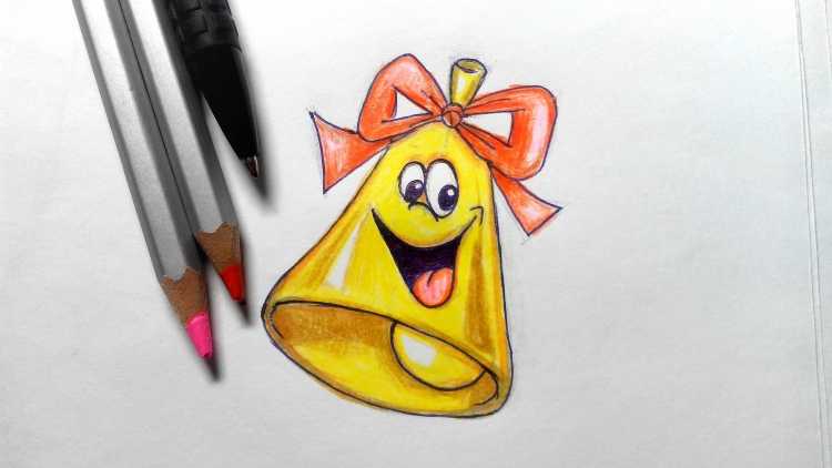 Лёгкие рисунки на школьную тему