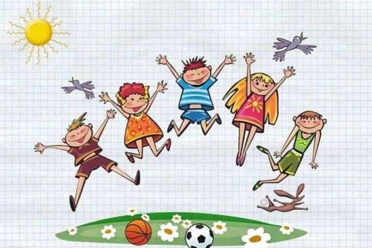 Ура каникулы дети