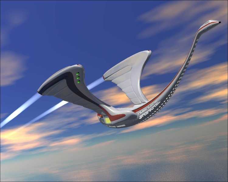 Стимпанк звездолет