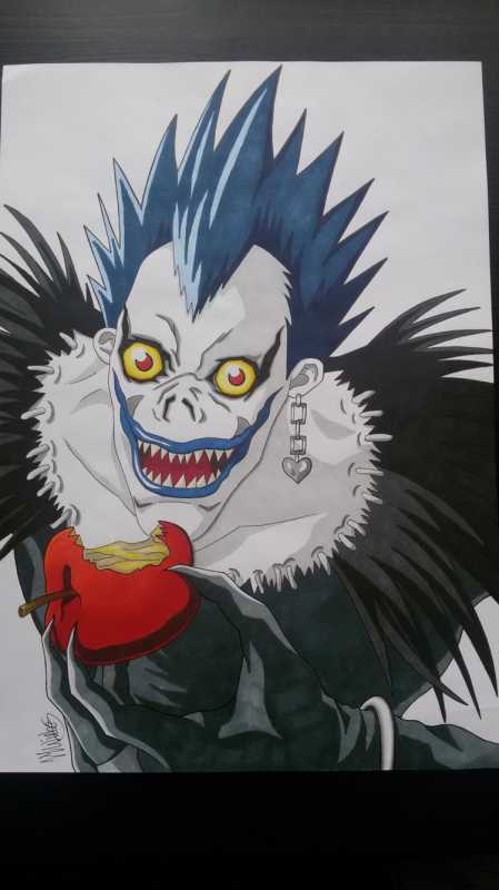 Тетрадь смерти Бог рюк