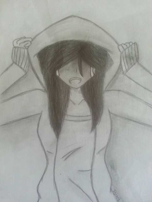 Рисунки для срисовки грустные