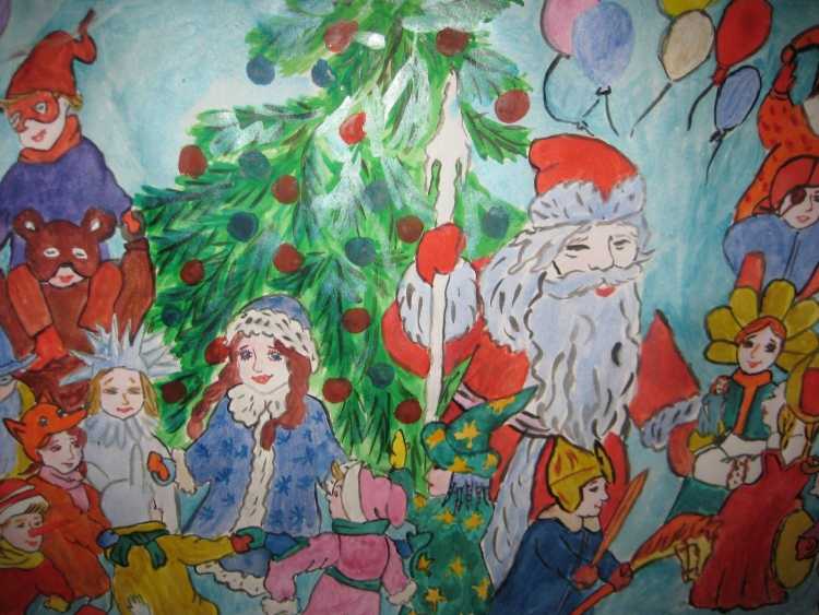 Новый год глазами детей